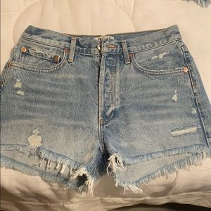 AGOLDE Parker Vintage Cutoff short